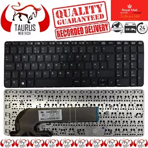 Teclado diseño HP Probook 450 G0 G1 G2 455 G Reino Unido 727682-031 negro sin marco - Imagen 1 de 3