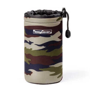 Easycover Neoprene Lens Case LARGE in Camouflage (UK Stock) BNIP #JU1523C - Picture 1 of 3