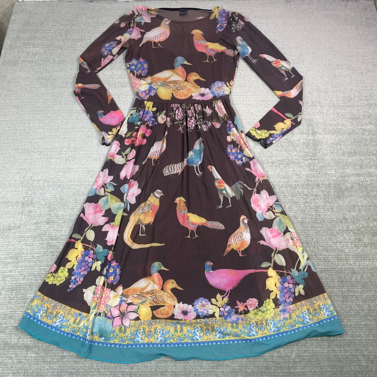 Desigual brown dress 44 UTv31-m35777043439 | folgeorgetown.org