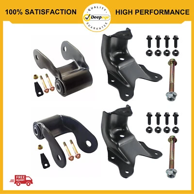 Rear Leaf Spring Shackle Hanger Ford 2008-2016 F-250 F-350 Super Duty 722-078 Foto 1 de 4