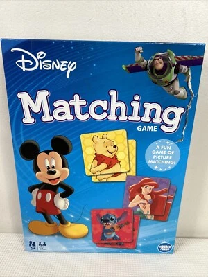 Disney Characters Matching Game 72 Cards Memory Game VGUC Complete - Image 1 of 4