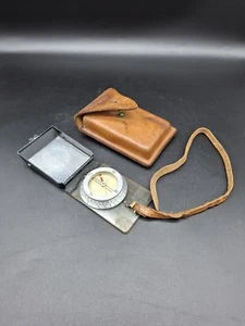 Mid century Swedish Silva military Compass with case - Picture 1 of 9