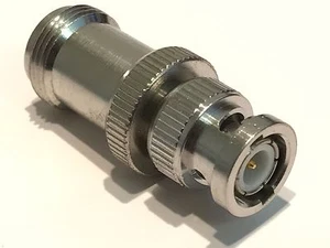 ADAPTADOR RF SUHNER PREMIUM TIPO N MUJER A BNC HOMBRE 33-BNC-N-50-1/133 ae1v9 - Imagen 1 de 4