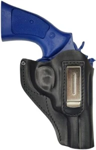 IWB 13 Leather Revolver Holster fits Smith and Wesson 296 black VlaMiTex - Picture 1 of 5