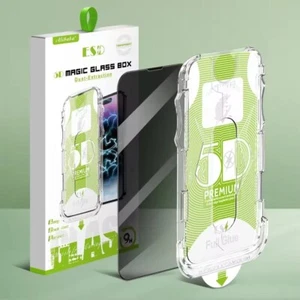 Echt Glas Panzerfolie Sichtschutz für iPhone 15 Pro Max  Privacy Antispy - Bild 1 von 8