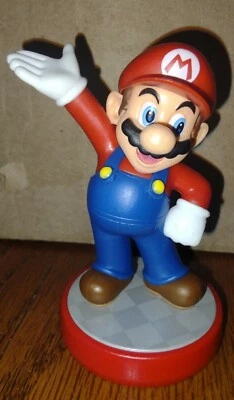 Super Mario Brothers Mario Amiibo Nintendo Switch Wii U 3DS US Smash Ultimate  - Image 1 of 2