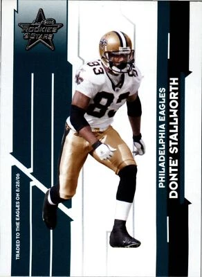 2006 Leaf Rookies & Stars #67 Donte Stallworth New Orleans Saints - Image 1 of 2