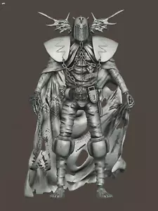Judge Fear from Dredd 1:6 Maßstab Harz 3D gedruckt Modellbausatz zum Selbermachen keine Basis enthalten - Bild 1 von 2