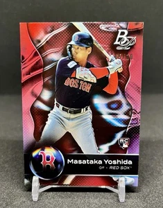 2023 Bowman Platinum Masataka Yoshida Parallel /10 Rookie Card - Boston Red Sox - Picture 1 of 2