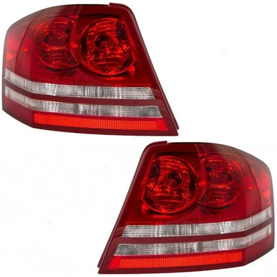 For 2009 2010 Dodge Avenger Tail Light Driver and Passenger Side Pair Foto 1 de 2