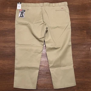 NUOVO Dickies 874 Pantalone da Lavoro Grande Alto 56x30 Beige - Foto 1 di 12