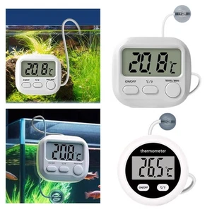 Aquarium Thermometer Magnetic Multi Use Reptile Thermometer Easy to Read - Picture 1 of 16