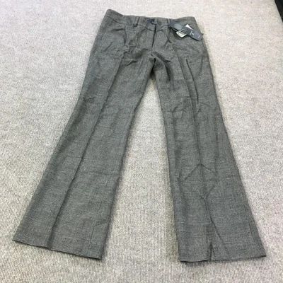 Pantalones de vestir Gant para mujer 12 negros grises GNH anchos de lana a cuadros pantalones de trabajo Foto 1 de 4