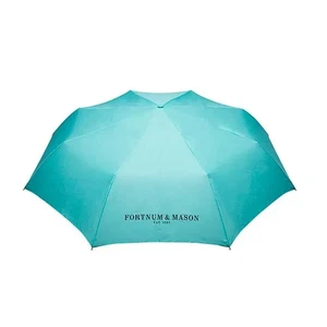 Fortnum & Mason kompakter Regenschirm - Eau De Nil Neu mit Etikett - Bild 1 von 3