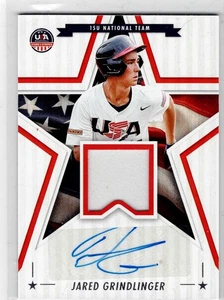 Jared Grindlinger 2025 EE. UU. Estrellas y Rayas de Béisbol GU & Automático - Imagen 1 de 2