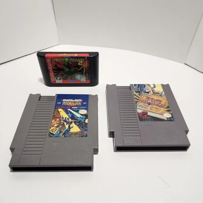 Startropics 2 , Bionic Commando, & Vectorman 2 - Carts Only - Retro Game Lot - Image 1 of 3