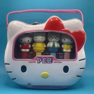 PEZ Hello Kitty Sanrio Limited Edition Purse Set Tin Lunch Box 2014 - Picture 1 of 6