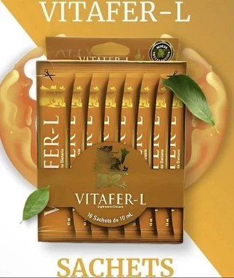 Bolsas multivitamínicas unisex VITAfers 16 X 10 ml Foto 1 de 2