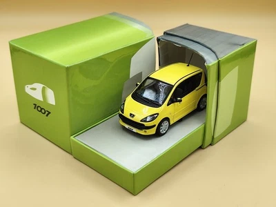 1/43 Peugeot 1007 Jaune Tacoma 2005 Norev ref: 471072 - Photo 1/3