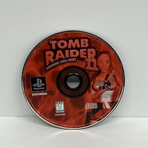 Tomb Raider II protagonizada por Lara Croft (Sony PlayStation 1, 1997) solo disco - probado - Imagen 1 de 4