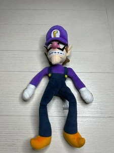 Peluche imbottito Super Mario Bros. " Waluigi" 2017 Nintendo 12" - Foto 1 di 4