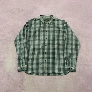 Dockers Shirt checked patterned long sleeve shirt with chest pocket Men's L - Picture 1 of 5