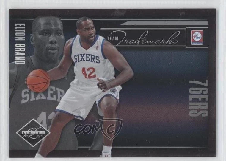 2010-11 Panini Limited Team Trademarks Spotlight Silver /49 Elton Brand #8 - Image 1 of 2