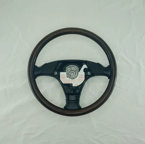 BMW E36 wooden steering wheel E31 E34 E38 E39 E36 Z3 sport dark - Picture 1 of 10