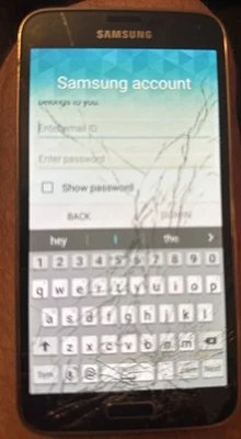 Samsung Galaxy S5 SM-G900A (ATT) Gold 16GB Fast Ship Good Used ISSUES!! - Image 1 of 2