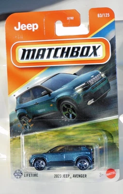 MATCHBOX 2024 #63 2023 JEEP AVENGER - Image 1 of 4
