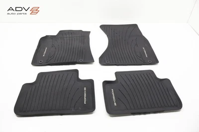 2015 - 2023 PORSCHE MACAN 全天候地板地毯盖衬里垫原始设备制造商-套装- — 第 1/4 张图片