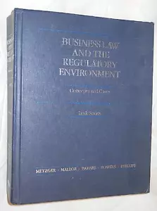Business Law and the Regulatory Environment : Concepts and Cases (Lusk Series) - Picture 1 of 5