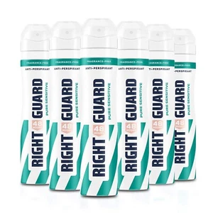 Right Guard Women’s Deodorant Total Defence 5 Pure - 6 x 250ml - Picture 1 of 6