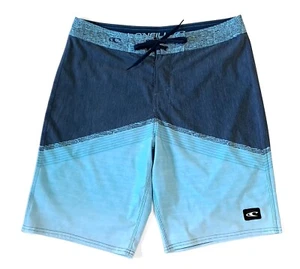 O'NEILL - leichte blaue Kordelzug-Brettshorts/Hosen - Herren Größe: 32 - Bild 1 von 8