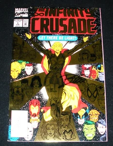 Infinity Crusade #1 - 1993 Marvel (nm) certificado de autenticidad DFE #3185/10.000 firmado por Ron Lim (D - Imagen 1 de 5
