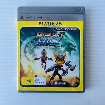 Ratchet & Clank A Crack in Time Sony PlayStation 3 PS3 with Manual - Image 1 of 4