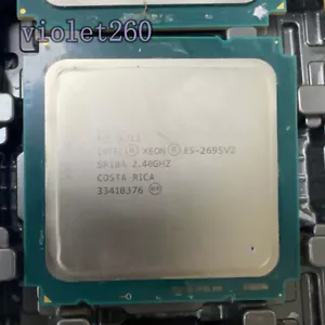 Intel Xeon E5-2695 V2 LGA2011 Server CPU Processors SR1BA 12Core 2.40GHz 30MB - Picture 1 of 1