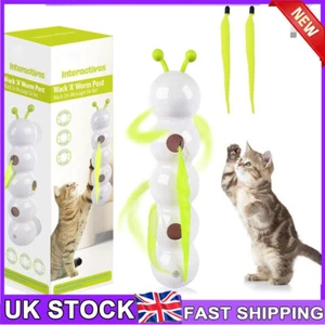 Caterpillar Smart Cat Toy – Interactive Caterpillar Cat Toy for Indoor Cats - Picture 1 of 13