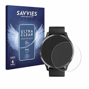6x Osłona ekranu do Garmin vivomove HR Folia ochronna Przezroczysta ochrona - Zdjęcie 1 z 11