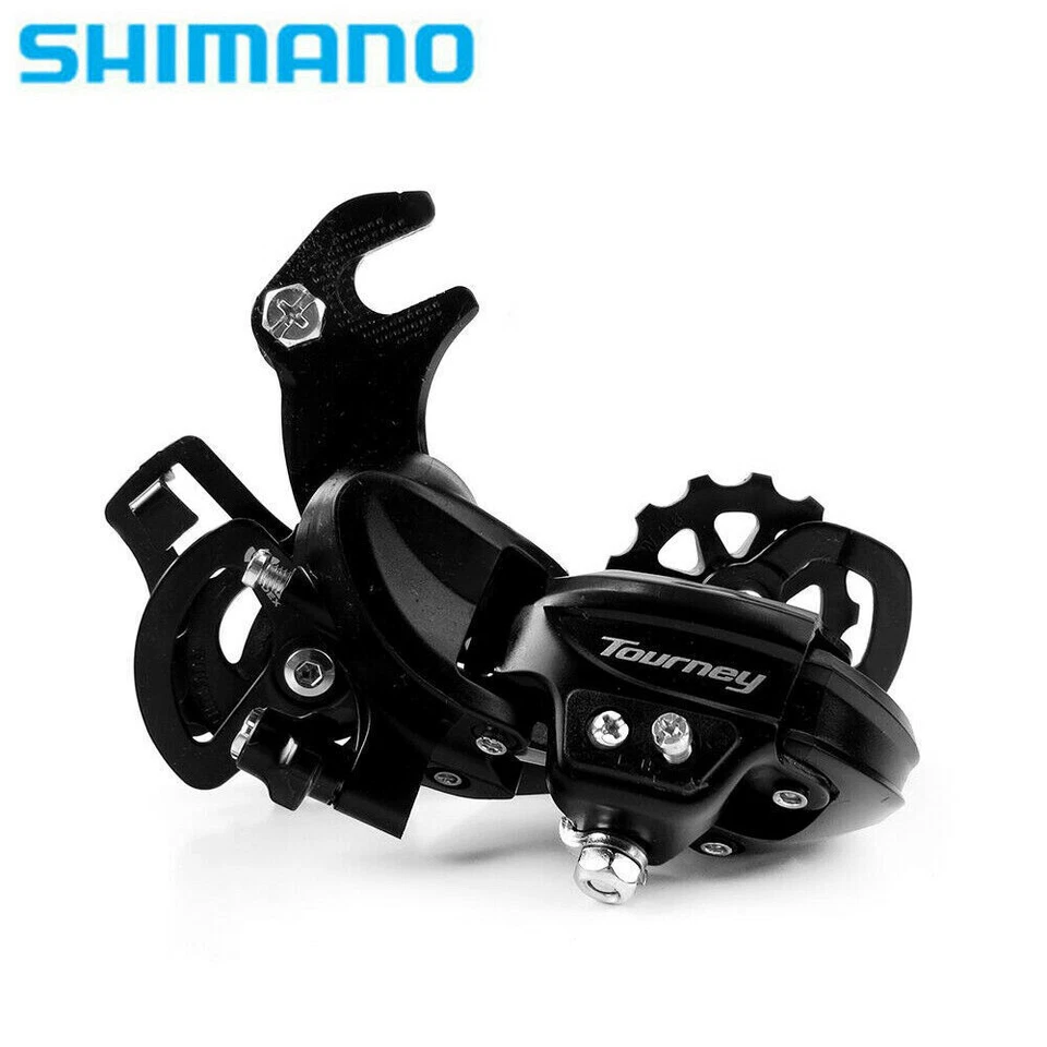 Desviador trasero de bicicleta Shimano Tourney RD-TY300 6/7/8/18/21/24 velocidades montaje en suspensión Foto 1 de 4