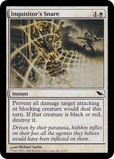 INQUISITOR'S SNARE ~mtg NM Shadowmoor Common x1