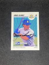 Jorge Alvarez 1992 SkyBox AA #241 San Antonio Missions Autographed Signed Card