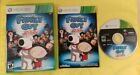 Family Guy Back to the Multivers (Microsoft Xbox 360, 2012) CIB. Testé. Larme.