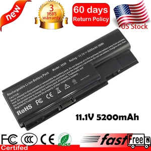 AS07B31 AS07B32 AS07B41 AS07B42 S07B51 Battery for Acer Aspire 7720 5230 5200mAh - Picture 1 of 12