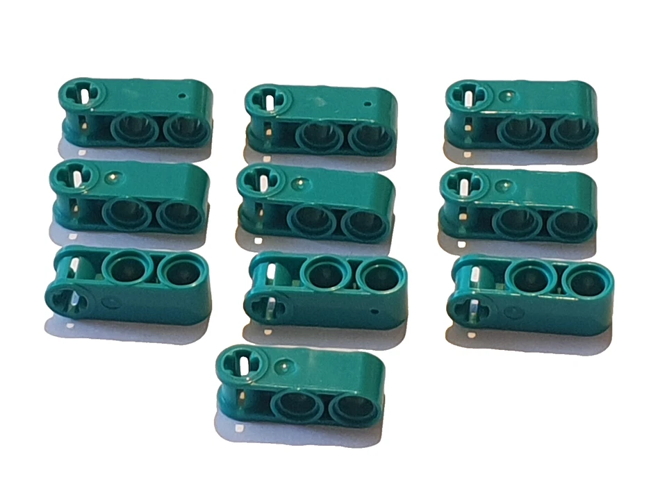 10x Lego Technic Verbinder 1x3 #42003 Grün/Türkis (4) - Bild 1 von 1