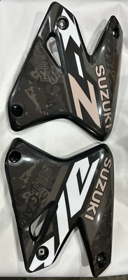 SUZUKI DRZ400S DRZ400SM supermoto Radiator Shrouds Camo Decal LOOK ! OEM Shrouds - Image 1 of 4