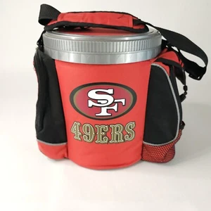 Enfriador de pecho San Francisco 49ers Pak NFL fútbol americano cofre de hielo portátil - Imagen 1 de 7