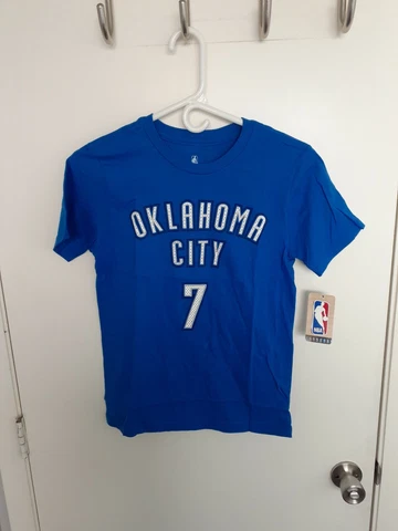 NBA Carmelo Anthony Kids T-Shirt Oklahoma City Thunder Cotton Size M [10-12] NWT Cover