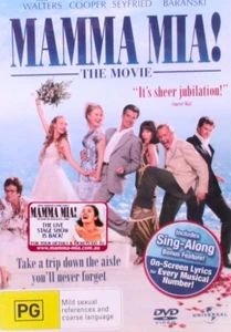 MAMA MIA! DVD - Stars MERYL STREEP & PERCE BROSNAN - IN EXCELLENT CONDITION - Picture 1 of 1