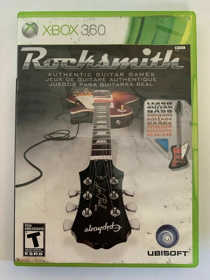 ROCKSMITH - XBOX 360  - COMPLETE W/ MANUAL - FREE S/H - (G4) - Image 1 of 1